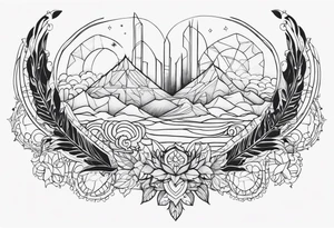 romans 8:18 tattoo idea
