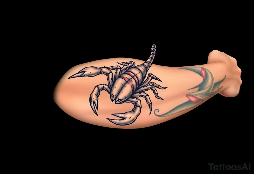 Scorpion pepper tattoo idea