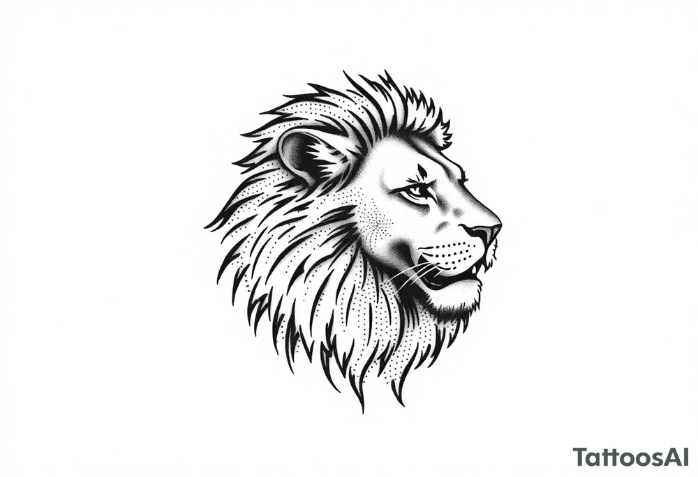 lion tattoo idea