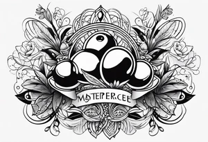 olive three tattoo idea
