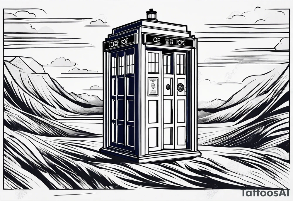 Tardis. tattoo idea
