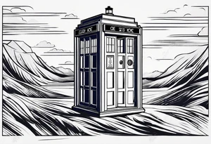 Tardis. tattoo idea