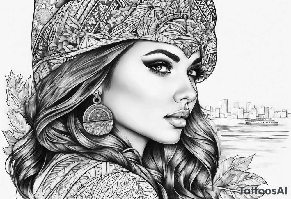 Addison, December, Yuba City tattoo idea