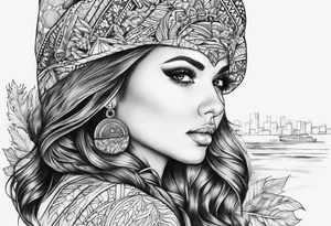 Addison, December, Yuba City tattoo idea