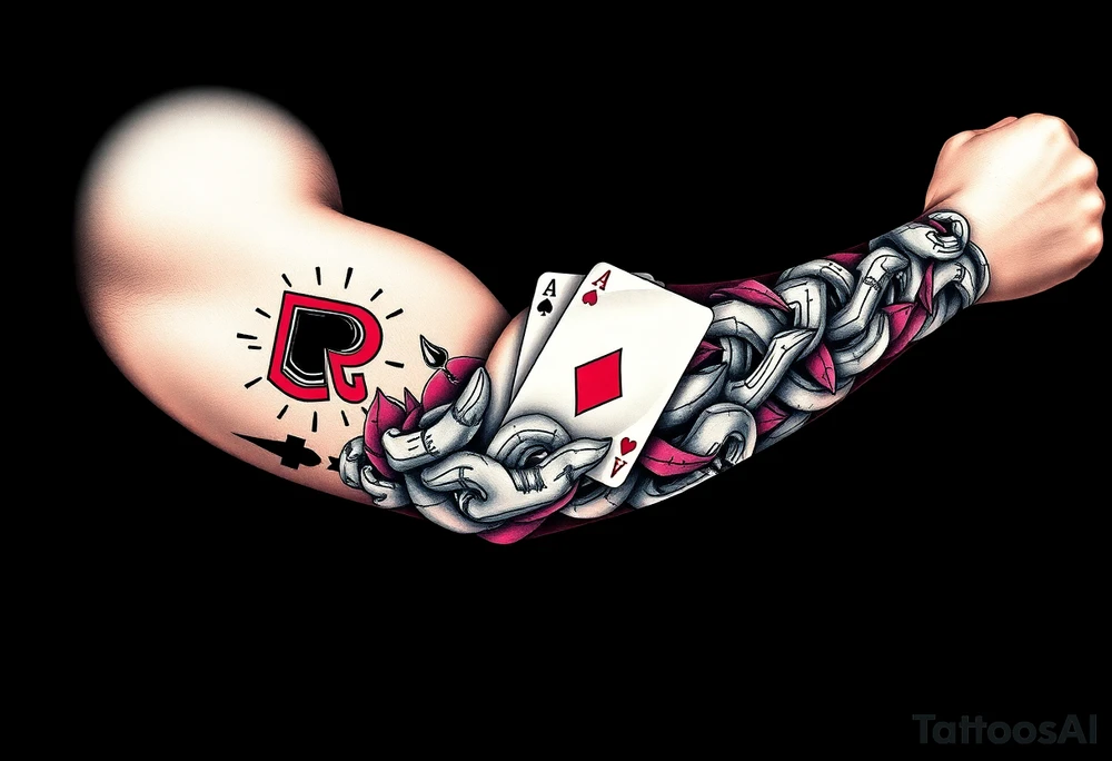 poker tattoo idea