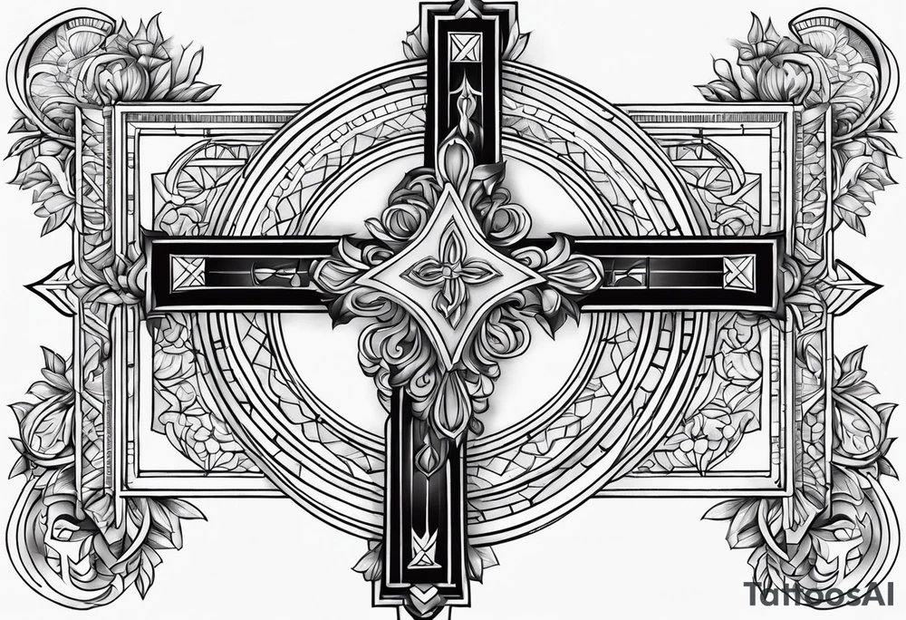 Cross tattoo idea