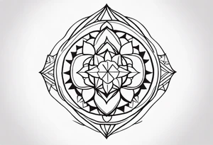 preforming art tattoo idea