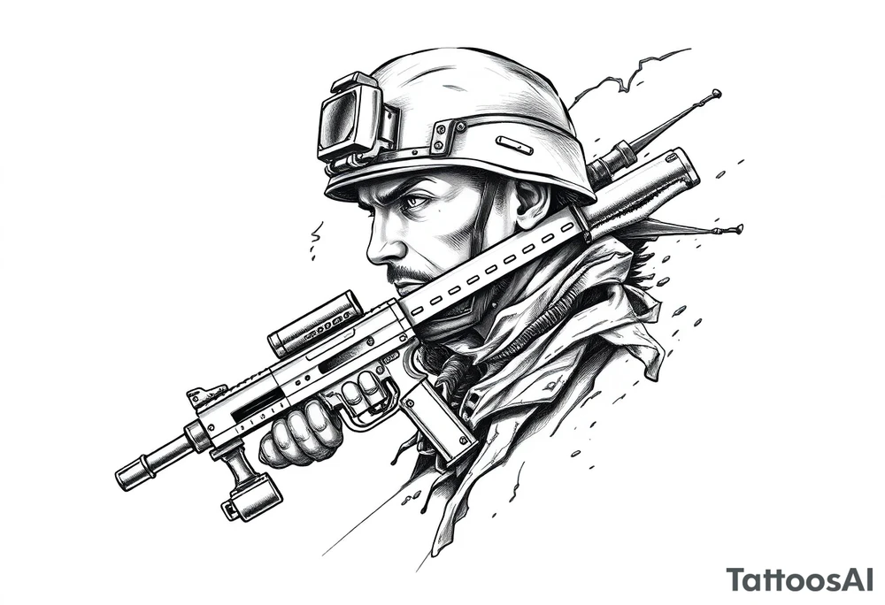 army tattoo idea