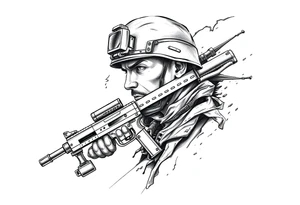army tattoo idea