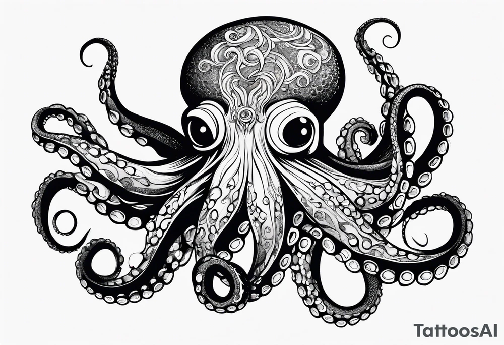 Octopus tattoo idea