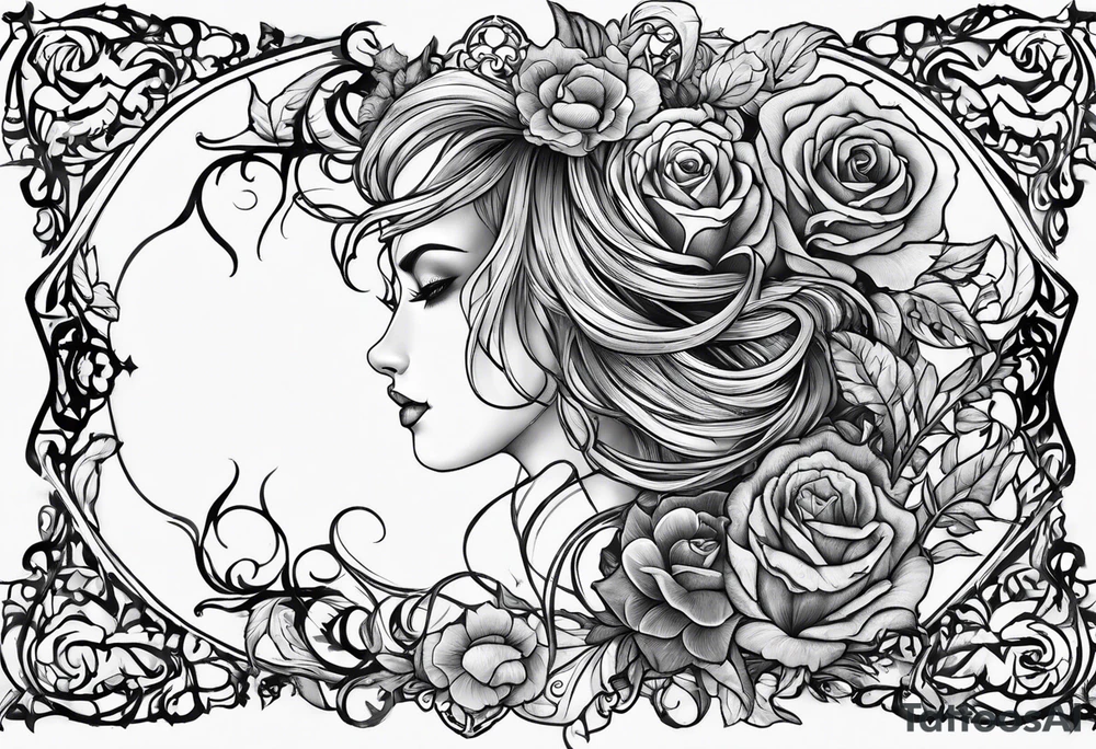 depression, grief and ptsd tattoo idea