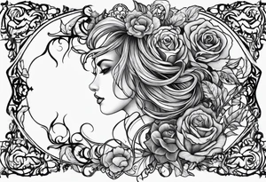 depression, grief and ptsd tattoo idea