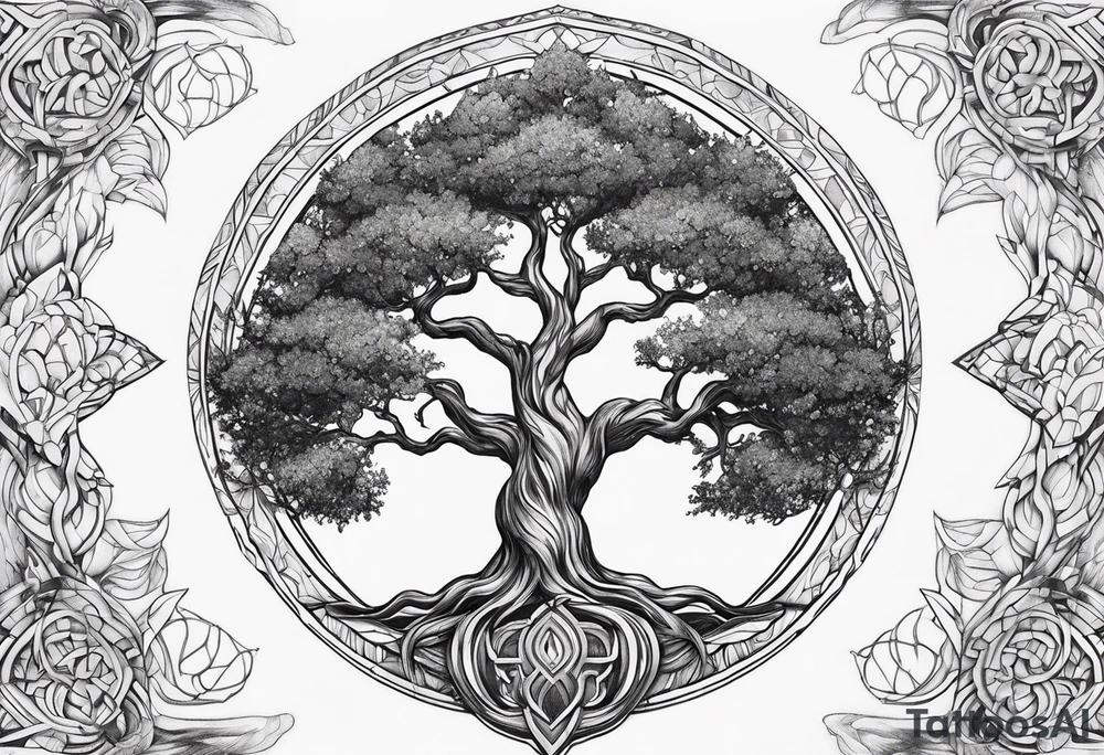 yggdrasil tattoo idea