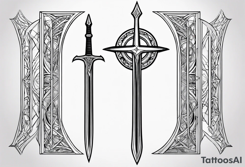 Anduril tattoo idea