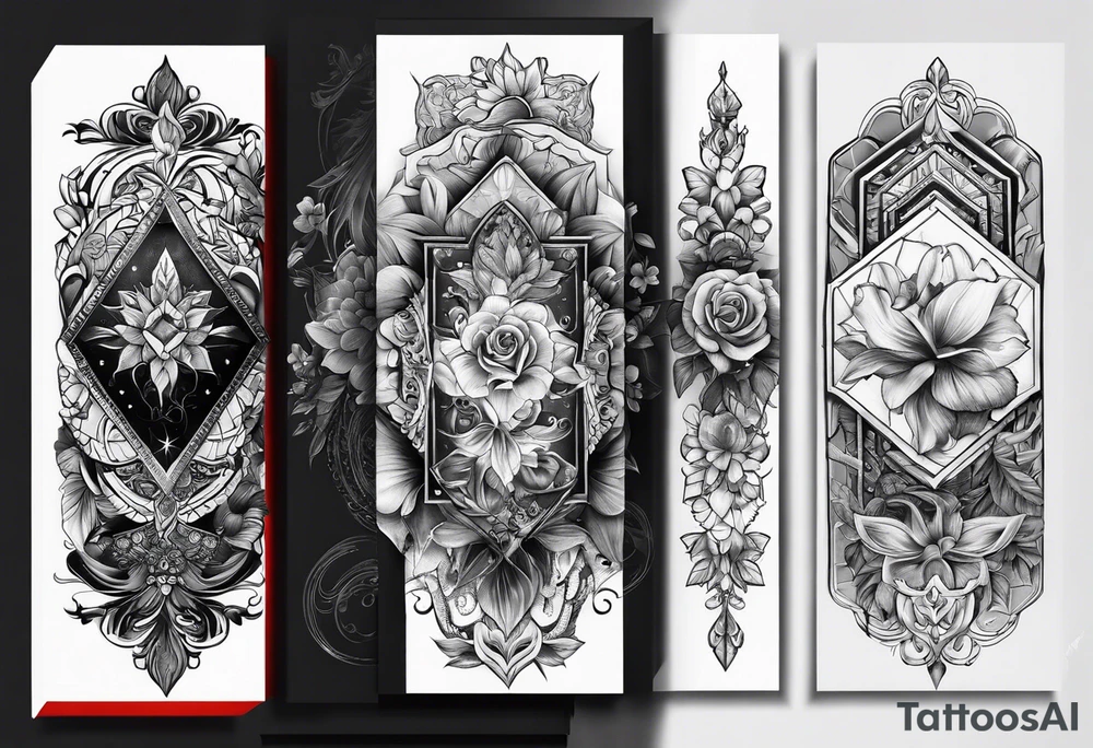 7 steps tattoo idea