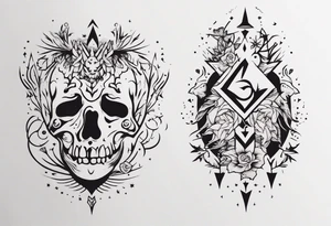 Matching tattoos for couples tattoo idea
