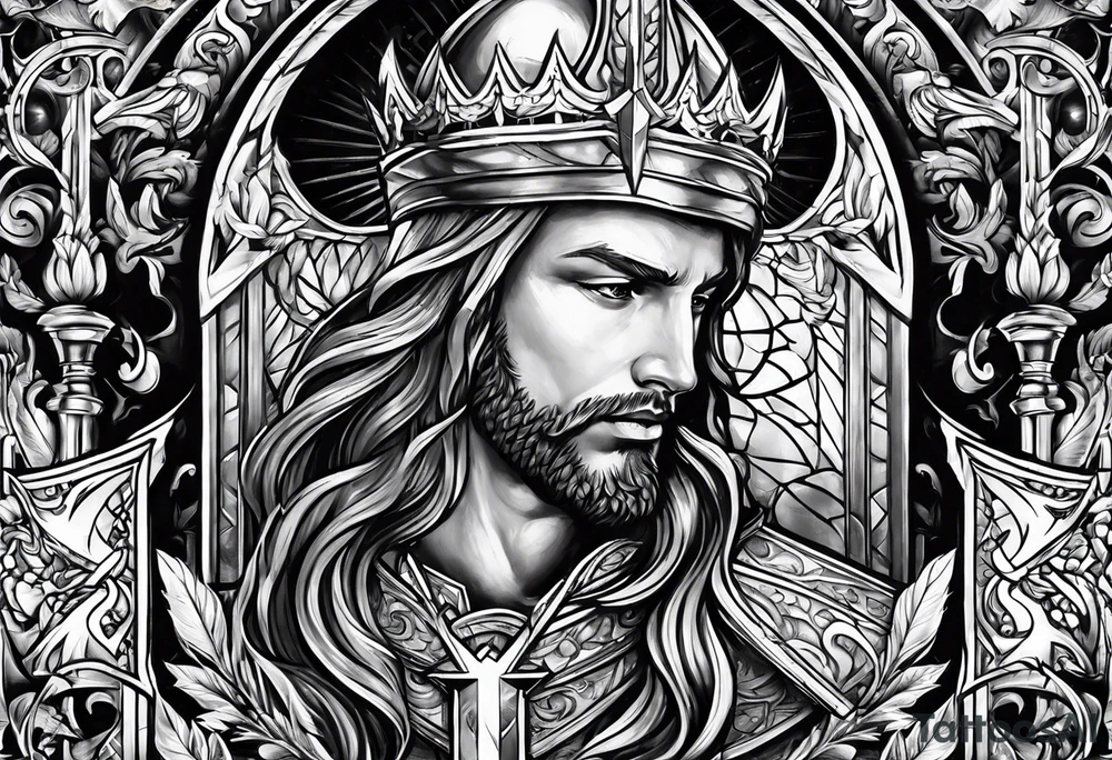 Christian Knights tattoo idea