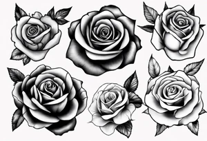 ROSAS NEGRAS tattoo idea