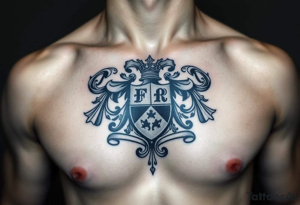 Smith, Irish family crest very intricate tattoo idea
