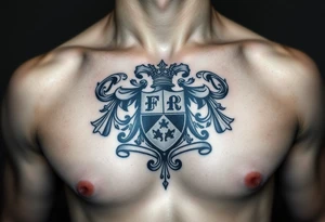 Smith, Irish family crest very intricate tattoo idea