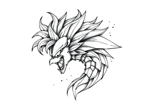 dragonball z tattoo idea