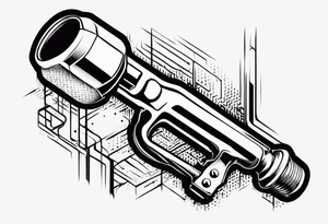 A tattoo representing a plumber 
No pipe wrench’s and simple not a lot of detail tattoo idea