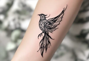 Bird for a cover up tattoo idea