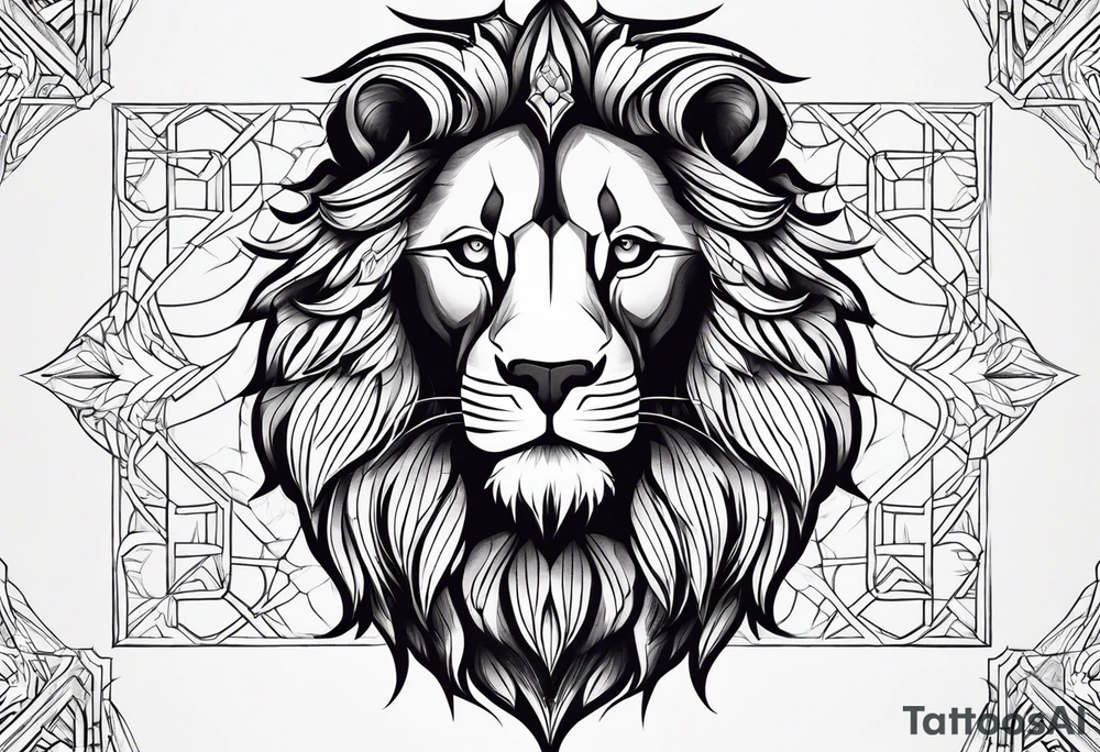 tall Raven chest facing out tattoo idea