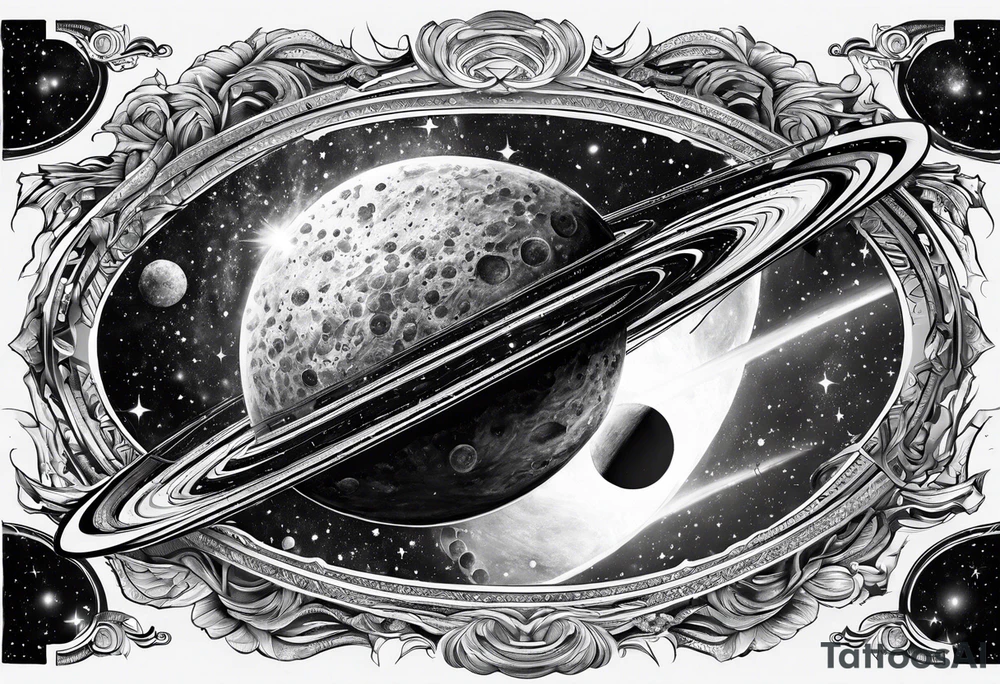 andromeda galaxy tattoo idea