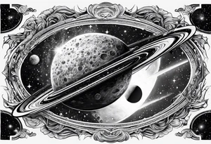 andromeda galaxy tattoo idea
