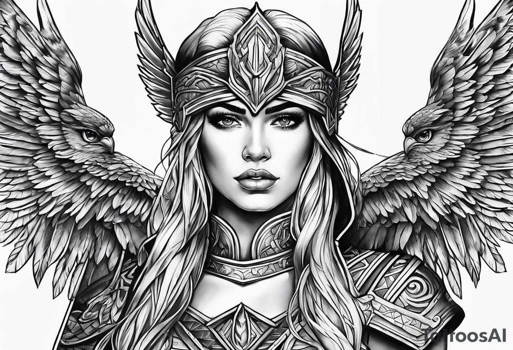 Valkyrie tattoo idea