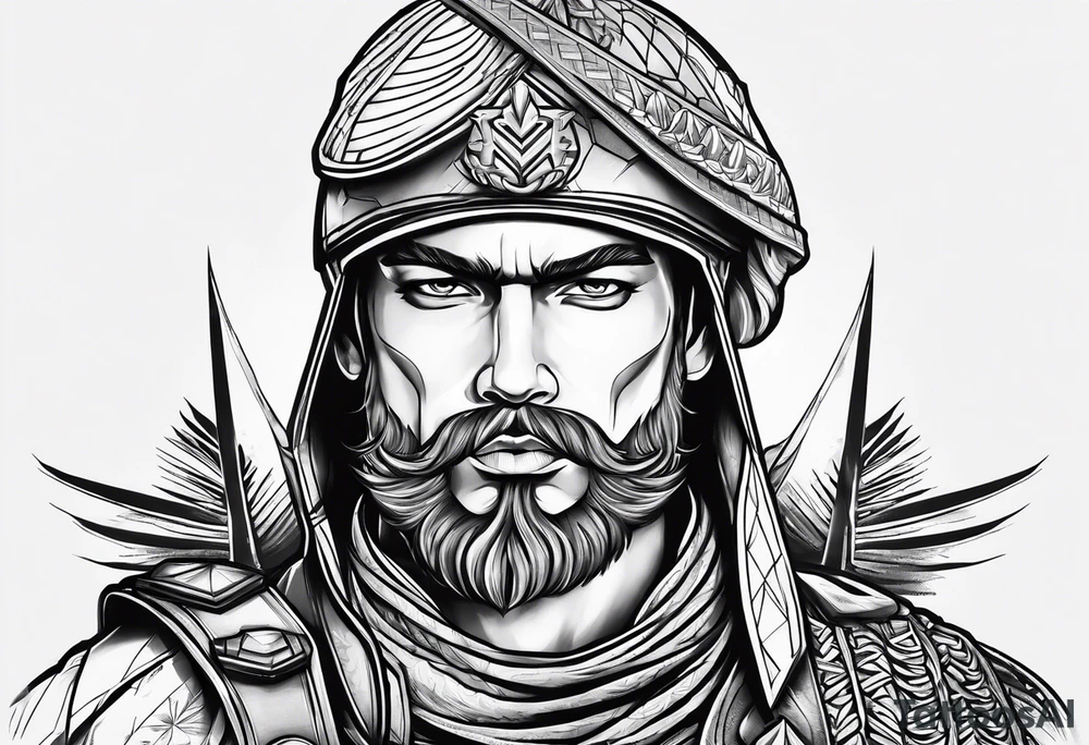 soldier of fortune tattoo idea