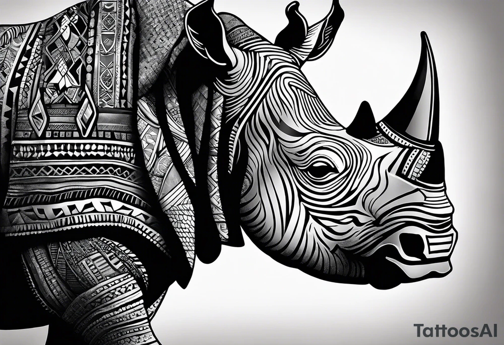 Embedded in the ink of my tattoo lies a tapestry of profound symbolism, each element weaving together the essence of who I am and the journey I've traveled. At its core, Africa, my homeland, is not just a place but a reminder of my roots and the constant understanding of my origin. The steadfast rhino embodies resilience, a trait inherent in both my spirit and the enduring love I share with my husband, a rarity as precious as the rhino itself on the African plains. The tent symbolizes our shared love for adventure and the thrill of the unknown, our souls craving the wild beauty of the outdoors and the serenity of camping under the stars. The protea, nestled among the imagery, speaks of cherished secrets shared between us, a bond as sacred as the African wilderness. Etched alongside, the heart intertwined with the initials of our beloved children, a testament to the boundless love that fills our family's embrace. Just as the sun rises unfailingly, so does the enduring love symbolized by the star, a guiding light that forever illuminates my path. The lotus, a symbol of rebirth, marks the turning of chapters and the endless cycle of renewal in our lives. Anchoring it all is the cross, a steadfast symbol of our unwavering faith in Christianity, the very foundation upon which our love and life are built. Together, this tattoo encapsulates the journey of love, resilience, faith, and adventure that defines my story, a living testament to the beauty of life's intricate tapestry. tattoo idea