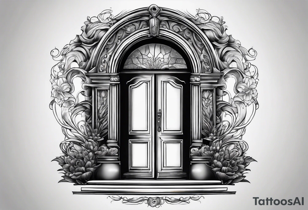 Doorway to another world tattoo idea