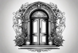Doorway to another world tattoo idea