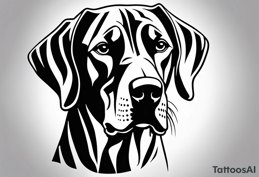 dobermann god tattoo idea