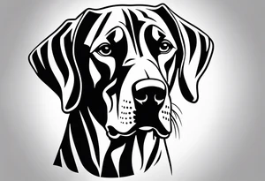 dobermann god tattoo idea