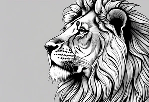 Lion of judah tattoo idea