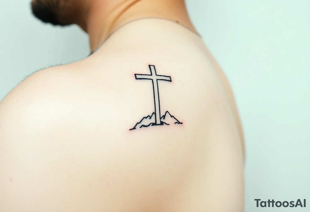 Leftist Christian, political , environmental tattoo on calf or shoulder tattoo idea