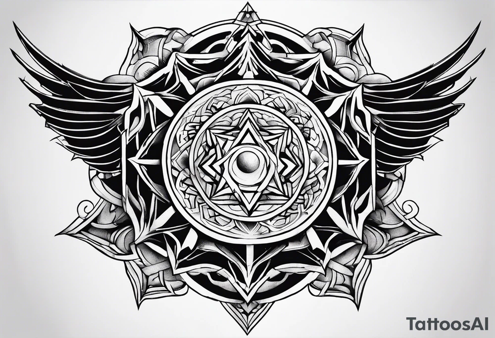 Hellscape tattoo idea