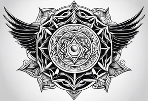 Hellscape tattoo idea