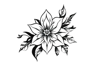 Flower tattoo idea