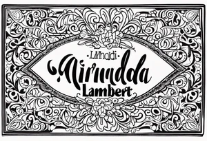Miranda lambert tattoo idea