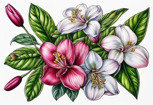 Lamprocapnos spectabilis species tattoo idea