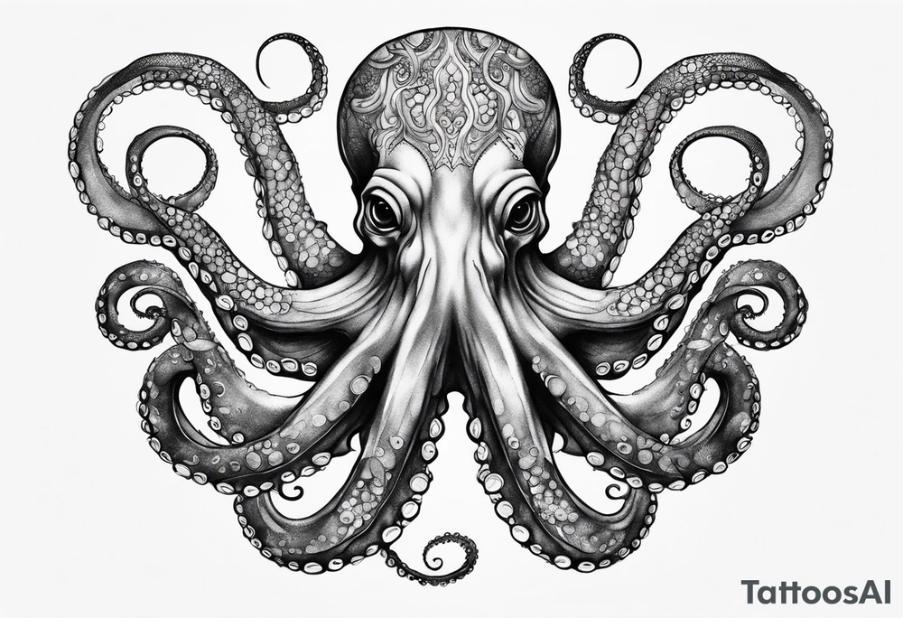 Octopus tattoo idea