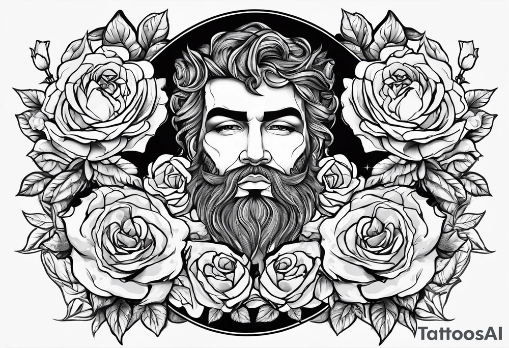 The name “Abel” surrounded by roses tattoo idea The name “Abel” surrounded by roses tattoo idea