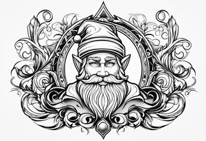 santa elves tattoo idea