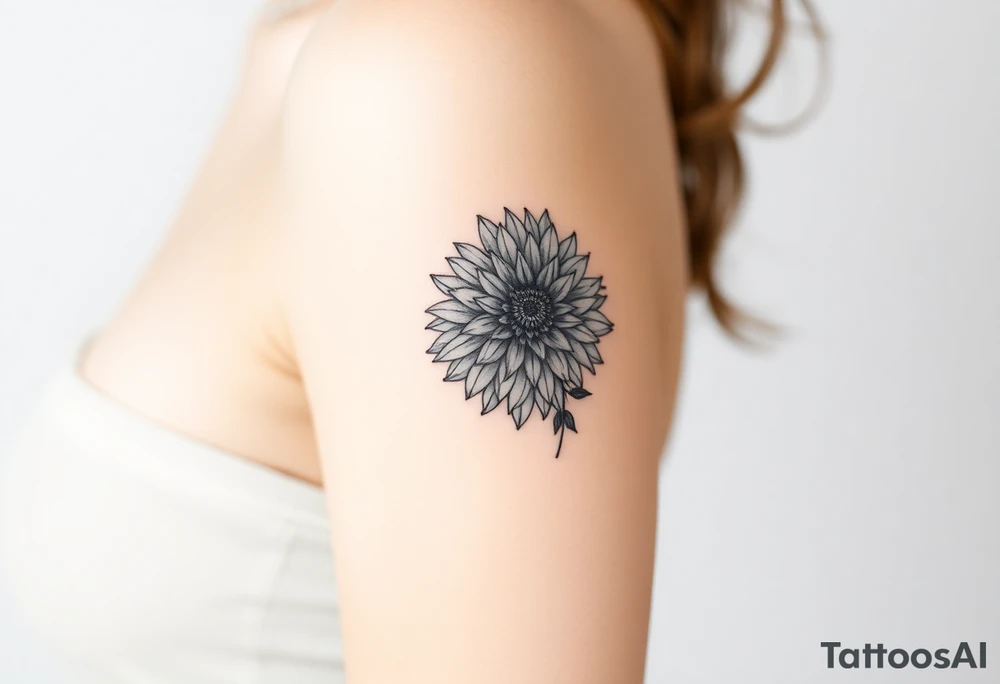 chrysanthemum tattoo tattoo idea