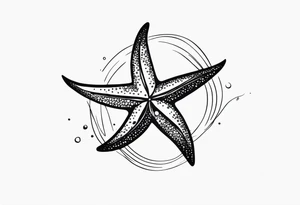 Starfish wrist wrap around tattoo idea