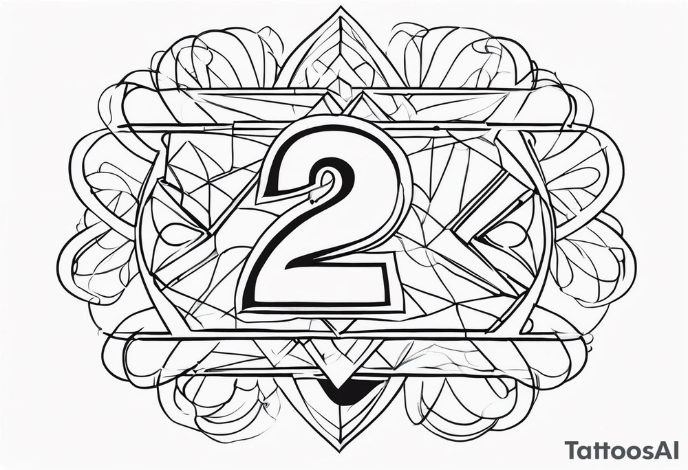 The number twentytwo tattoo idea